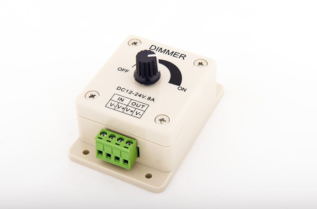 LED Dimmer - analog - 12/24V DC support