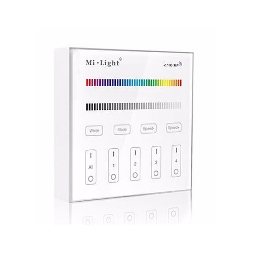 MiLight wall mount panel for RC RGB/RGB+W Controller