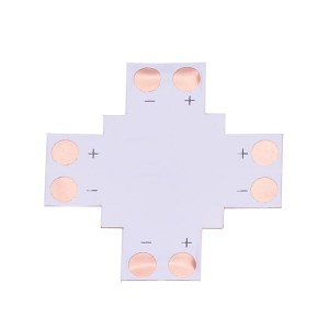 Cross connector for LED strips FPC, cross, 10mm IP20
