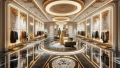 DALL·E 2024-02-06 15.22.55 - Imagine a luxurious and modern Versace boutique interior, characterized by its sophisticated style and opulent design elements. The walls are adorned .webp