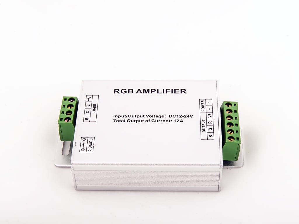 RGB Amplifier - 12-24V, max 12A