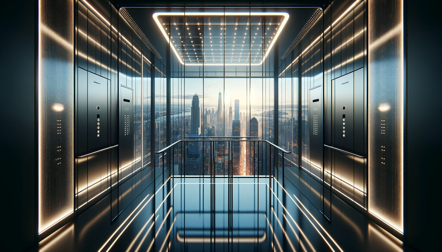 led for elevators